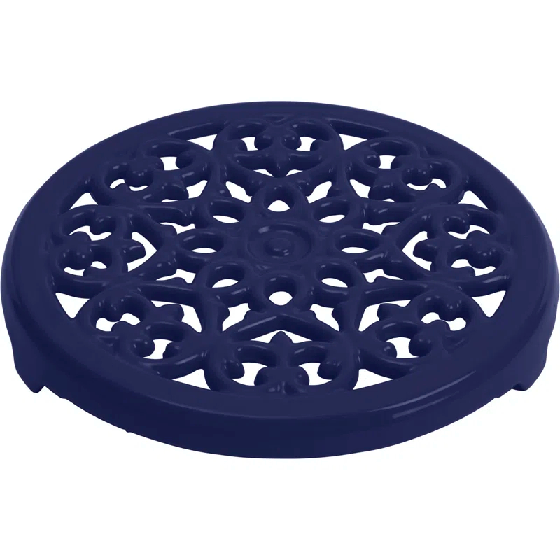 Staub Staub Cast Iron 9-inch Round Lilly Trivet