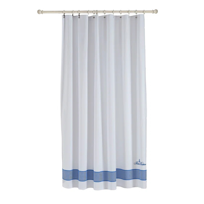 Brooks Brothers Cotton Shower Curtain