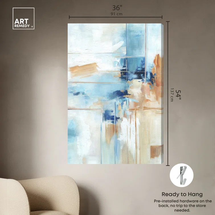 Art Remedy House of Lines I | Wayfair