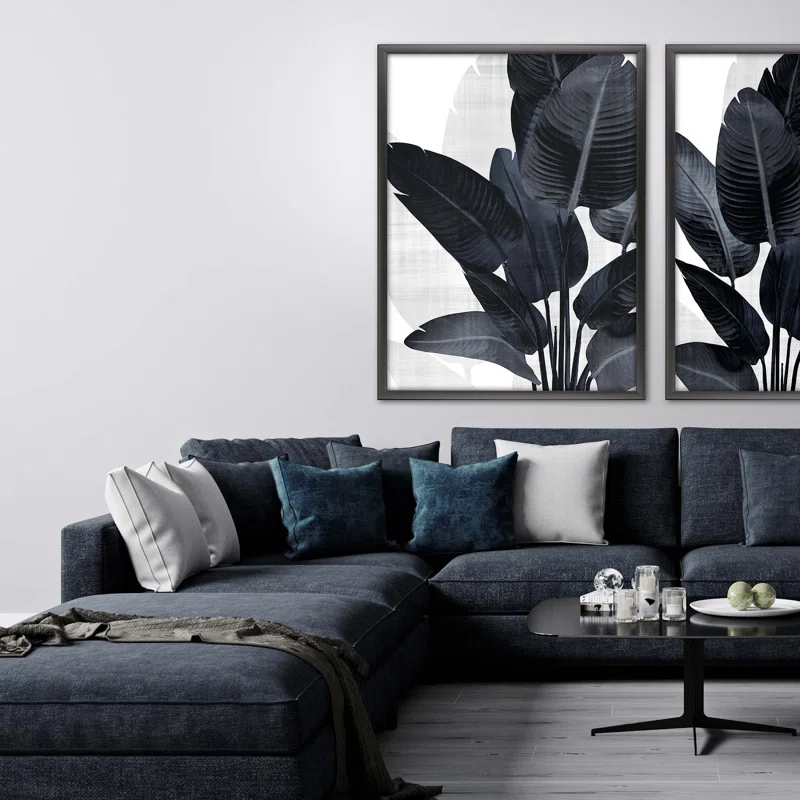 " Palm Noir I " by Inspire Studio