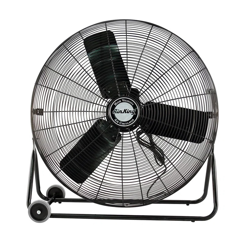 Air King Air King 3-Speed Indoor Industrial Open Motor Pivoting Floor Fan