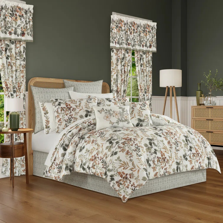 Royal Court Evergreen Comforter Set & Reviews | Wayfair
