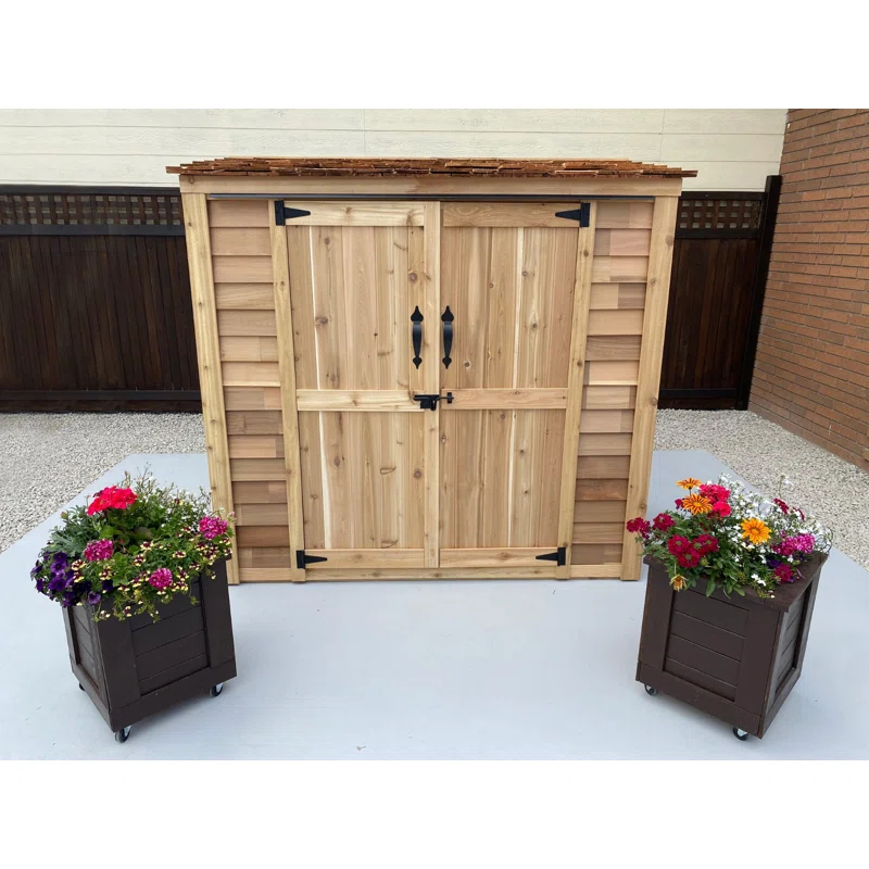 Grand Garden Chalet Shed 6X3 With Cedar Roof