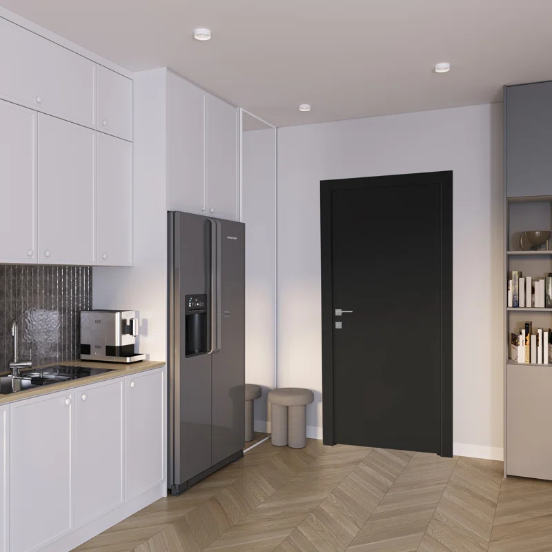 Belldinni Optima Paneled Manufactured Wood Prefinished Standard Door Slab