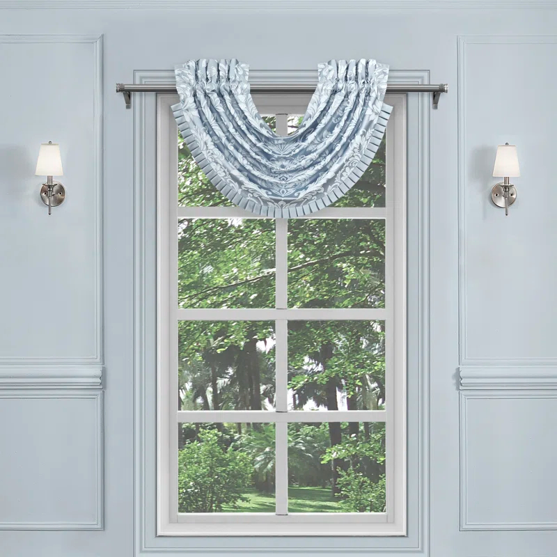 Five Queens Court Madeline Window Waterfall Valance