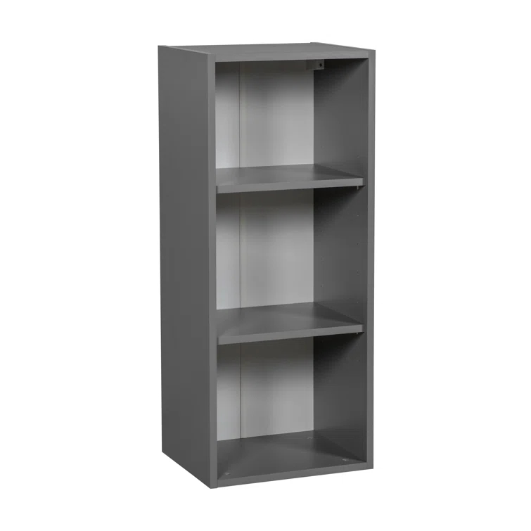 WALLKITCHENS Open Particleboard Standard Wall Cabinet Ready-to-Assemble
