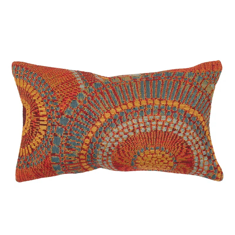 Marina Abstract Indoor/Outdoor Throw Pillow