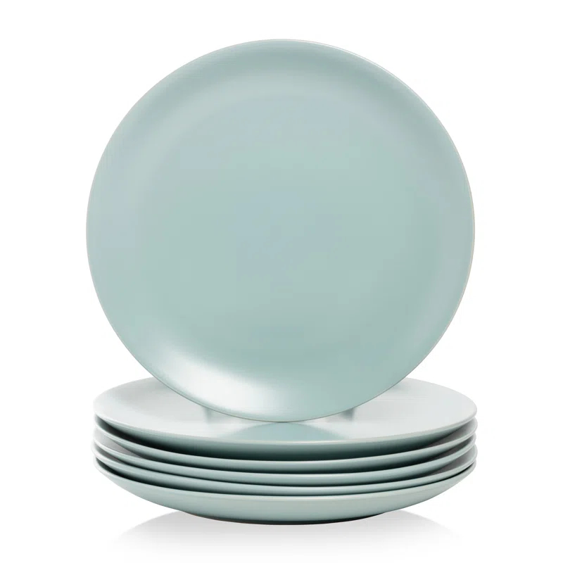 Wazee Matte 10.5" Dinner Plate (Set of 6)