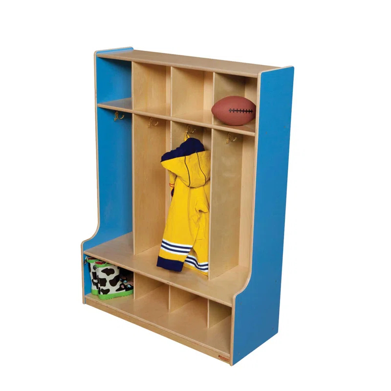 Wood Designs 3 Section Seat Locker