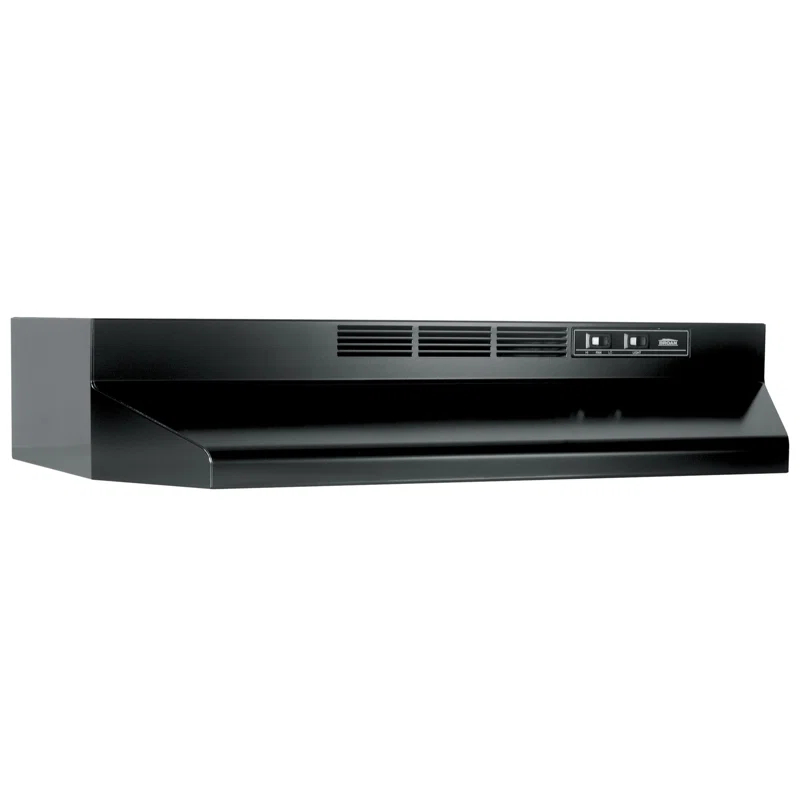 Broan NuTone 30" Stainless Steel Ductless (Non-Vented) Under Cabinet Range Hood with Charcoal Filter