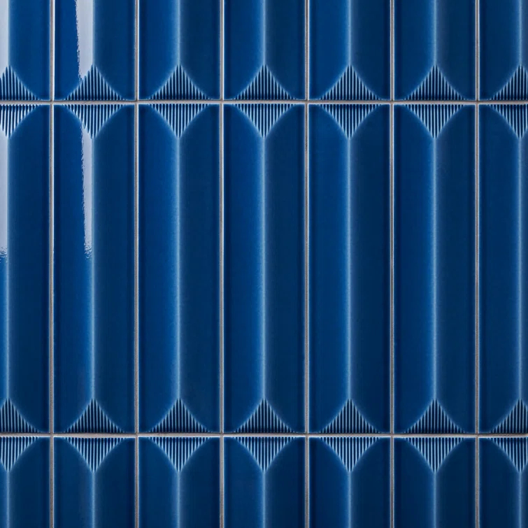 Radiant Inflex 4.43'' W x 17.62'' L Crackled Ceramic Subway Wall Tile (6.53 Sq. Ft. / Case)