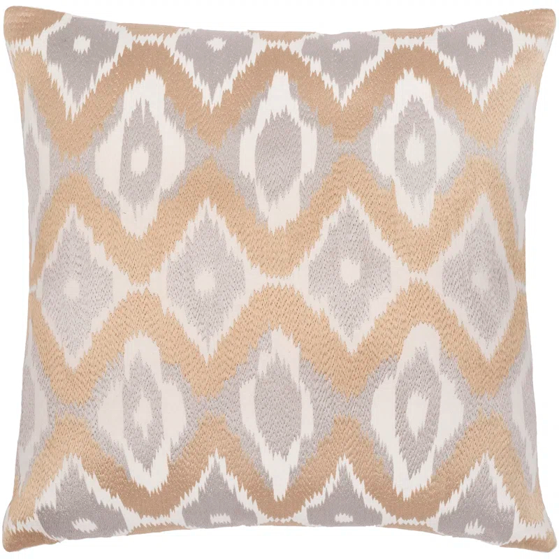 Livabliss Embroidered Cotton Pillow Cover