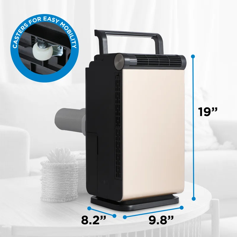 BLACK+DECKER 3-in-1 Personal Portable Air Conditioner, Portable Fan & Dehumidifier, Windowless Air Conditioner