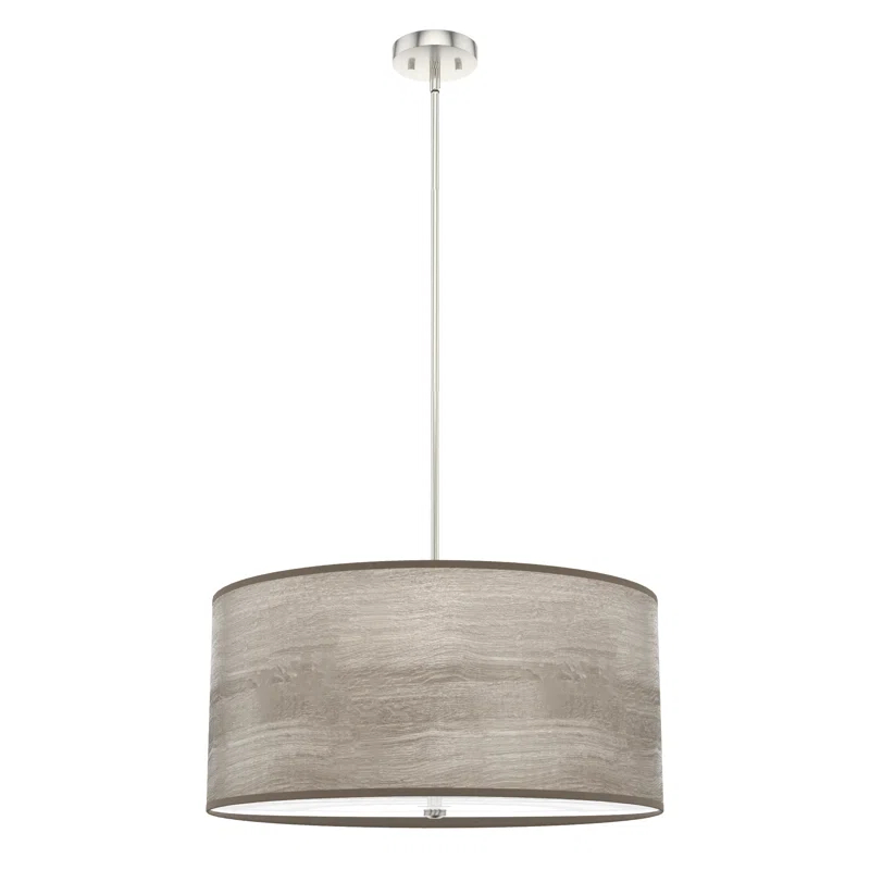 Solhaven 4 - Light Shaded Drum Pendant