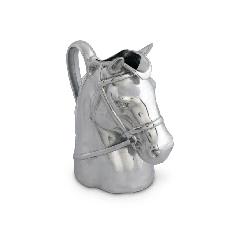 Arthur Court Designs Equestrian Thoroughbred Pitcher