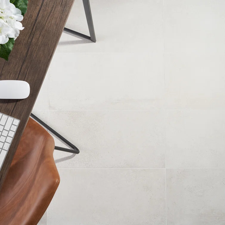 Bond Tile Staten 12" x 24" Porcelain Concrete Look Wall & Floor Tile