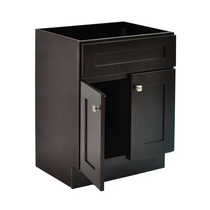 Brookings 30 Inch Bathroom Vanity, Ready to Assemble, Solid Wood, Sherwin Williams – Design House, 587089
