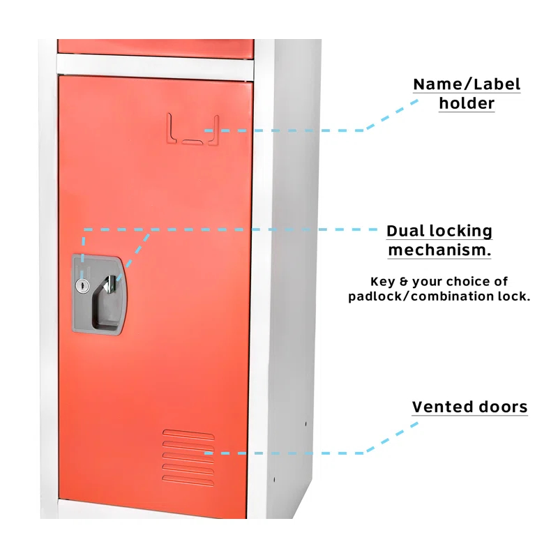 AdirOffice 3 - Tier 3 - Sections 12" Wide Storage Locker