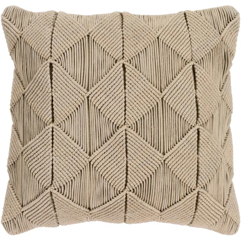Livabliss Migramah Cotton Reversible Throw Pillow