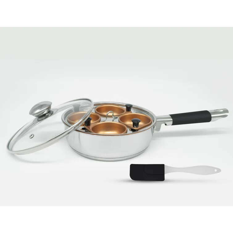 Cook Pro Cook Pro Non Stick Stainless Steel Egg Poacher