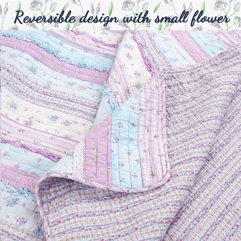 Cozy Line Home Fashion Cotton Quilt Set
