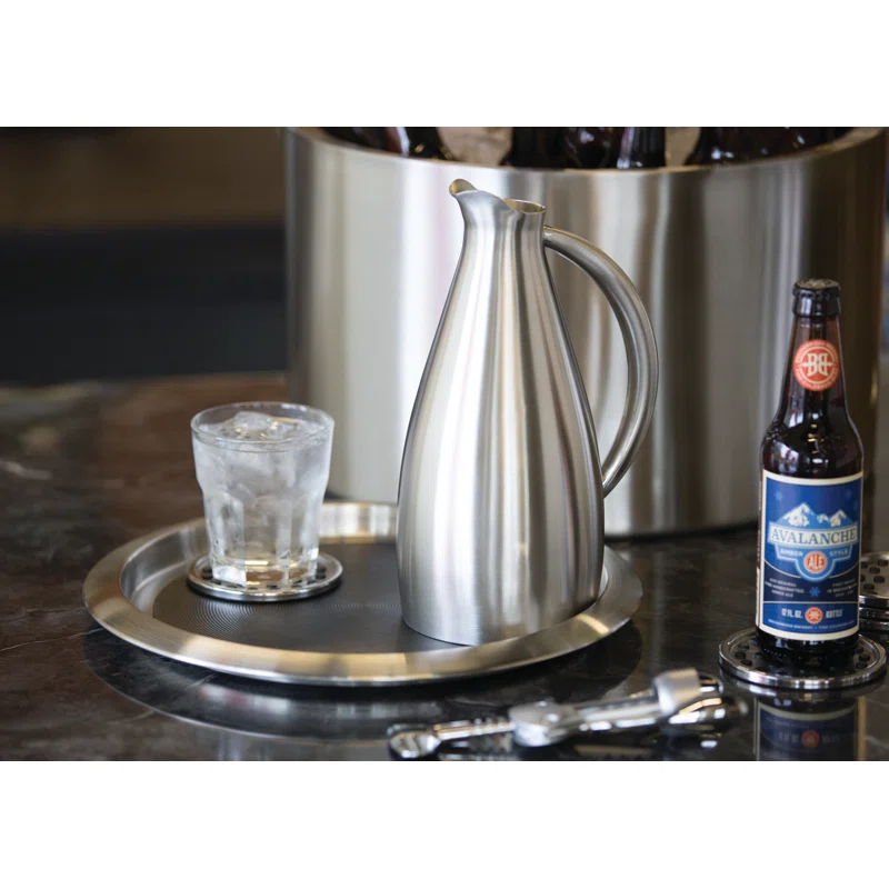 Service Ideas Stainless Steel Serving Tray