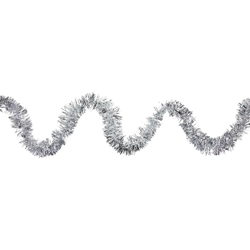 Tinsel Christmas Garland - Unlit