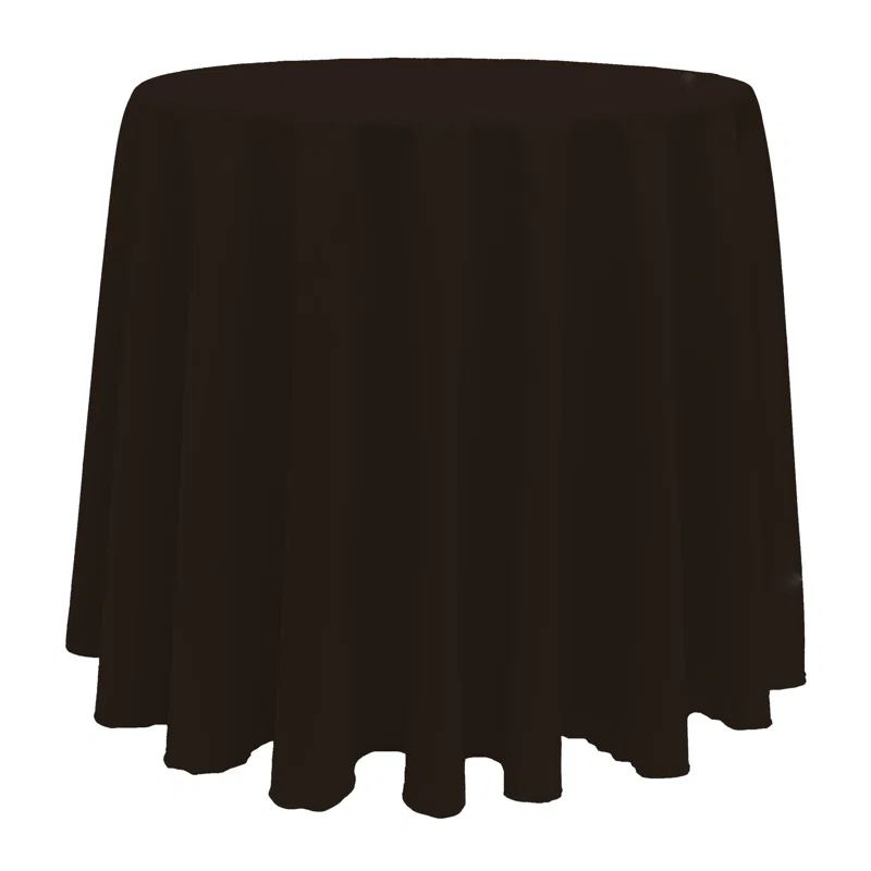 Ultimate Textile Solid Color Round Tablecloth