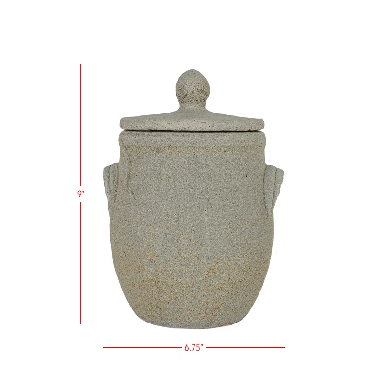 Foreside Home & Garden Handmade Terracotta Jar