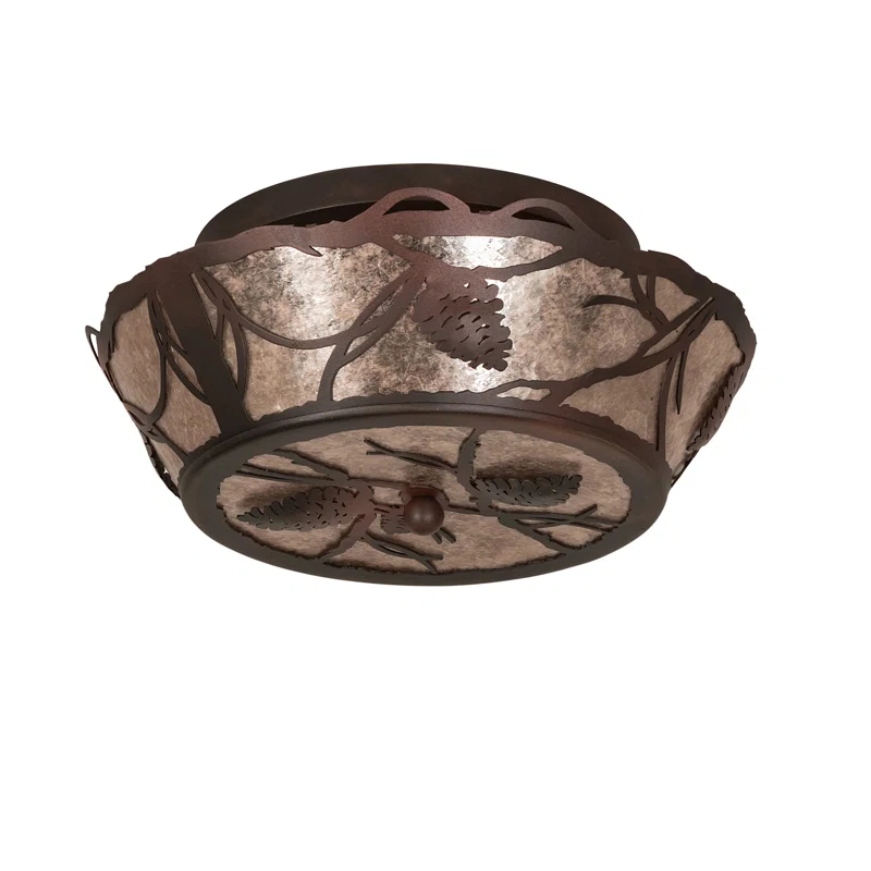 Mica Semi Flush Mount