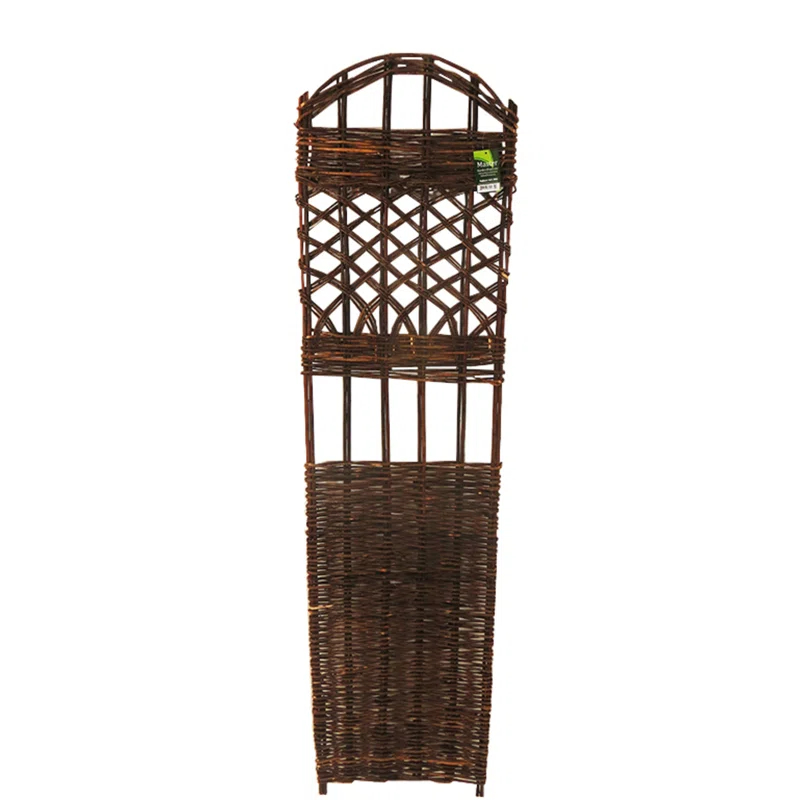 MGP Woven Willow Wood Lattice Panel Trellis & Reviews | Wayfair