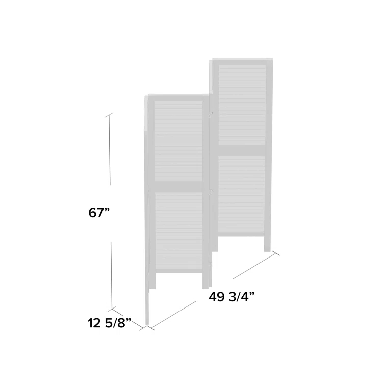 Red Barrel Studio® Apirl Folding Room Divider