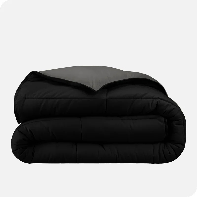 Bare Home Premium Ultra Soft Modern & Contemporary Box Stitch Comforter