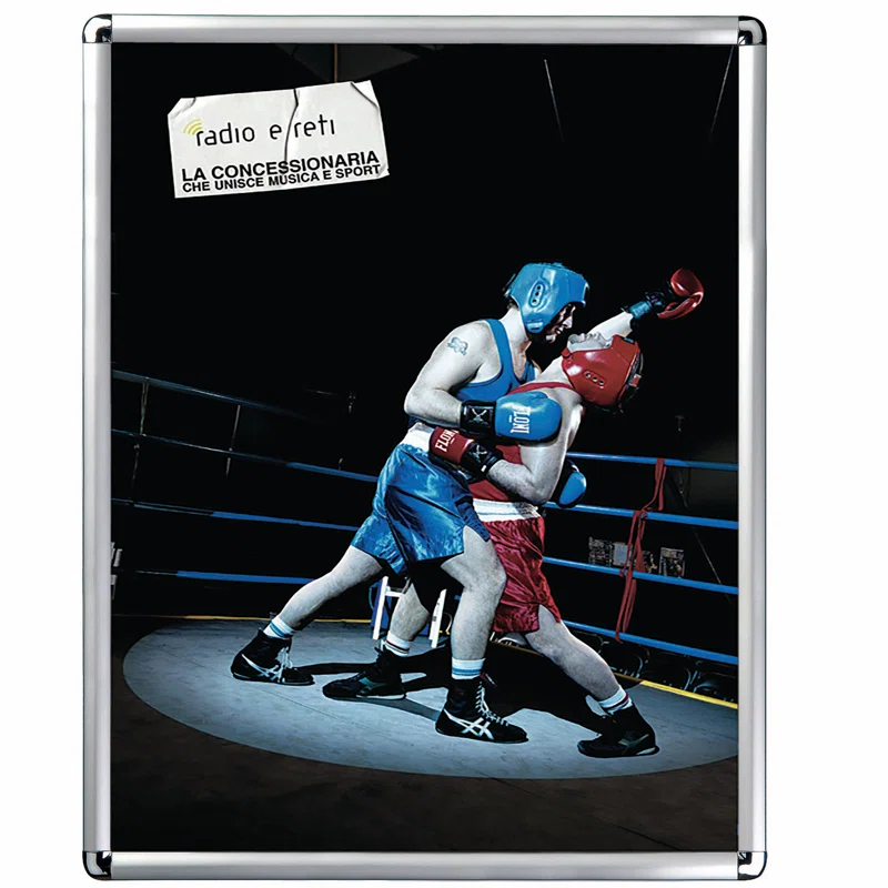 MT Displays Metal Beveled Picture Frame