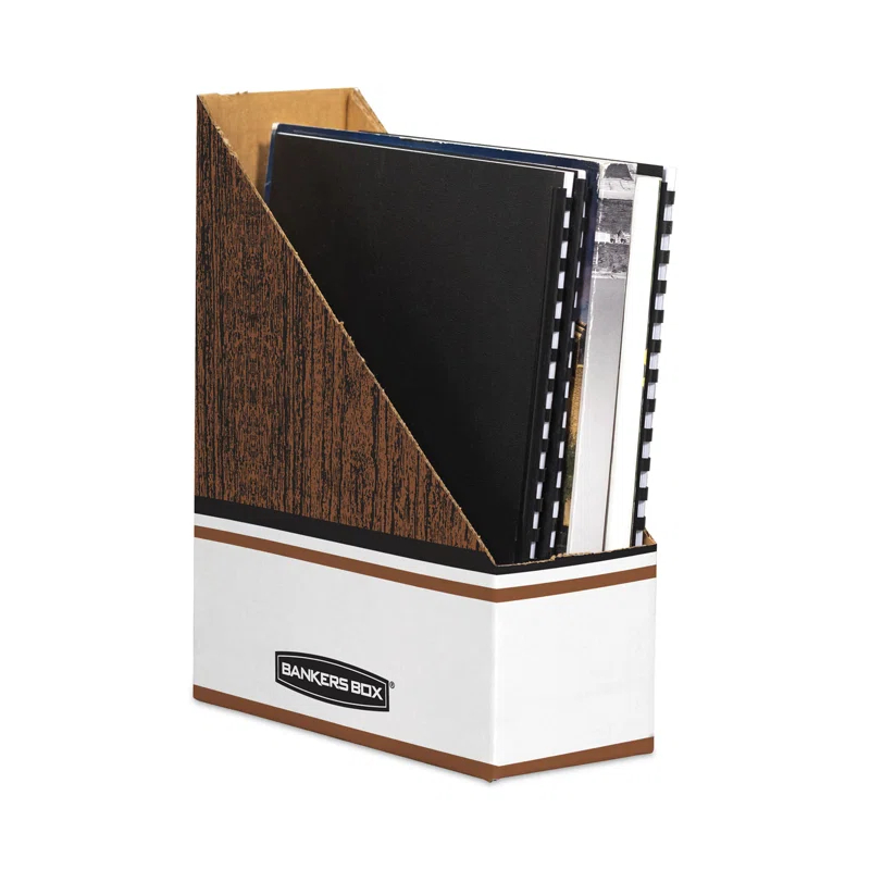 Bankers Box® Cardboard Magazine Holder
