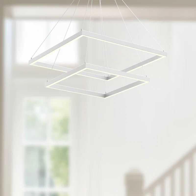 Kuzco Lighting Piazza 2 - Light Dimmable LED Geometric Chandelier