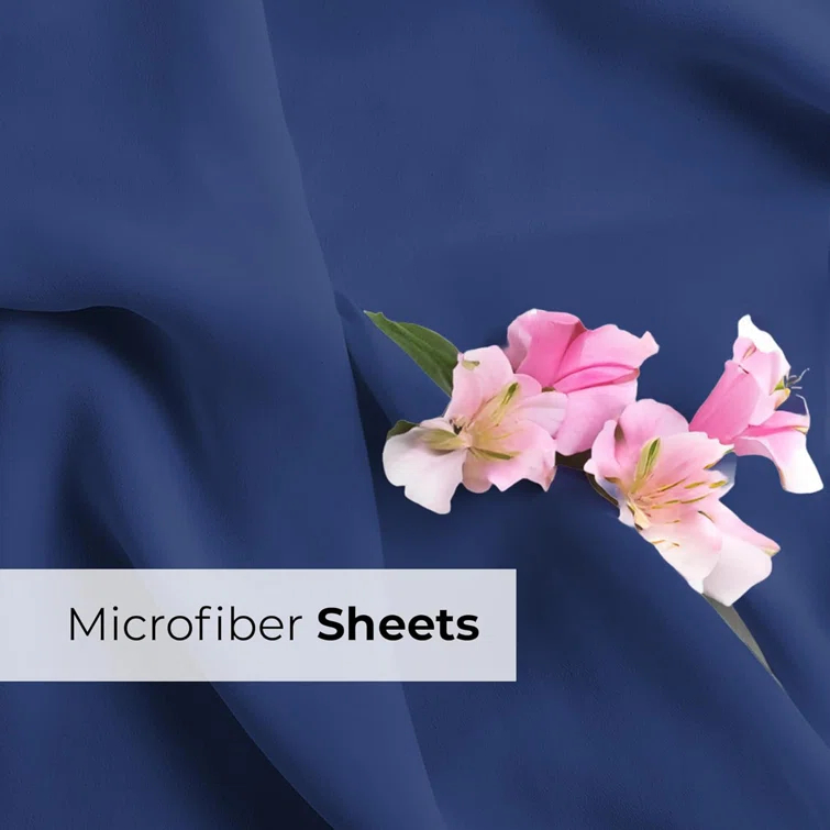 CGK Linens 6 Piece Extra Deep Pocket Ultra Soft & Cooling Sheet Set