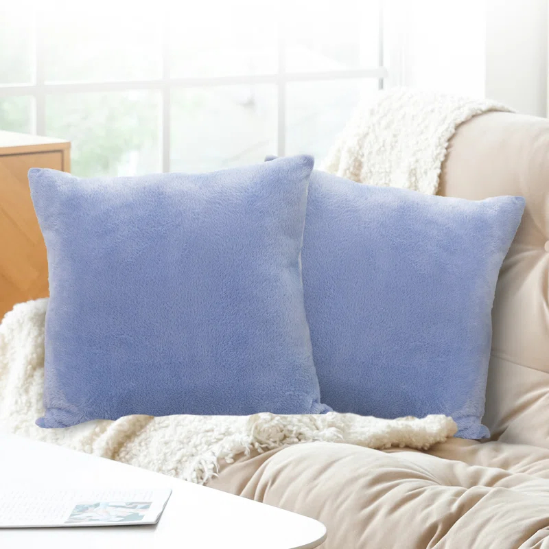 Cheer Collection Reversible Throw Pillow (Set of 2)