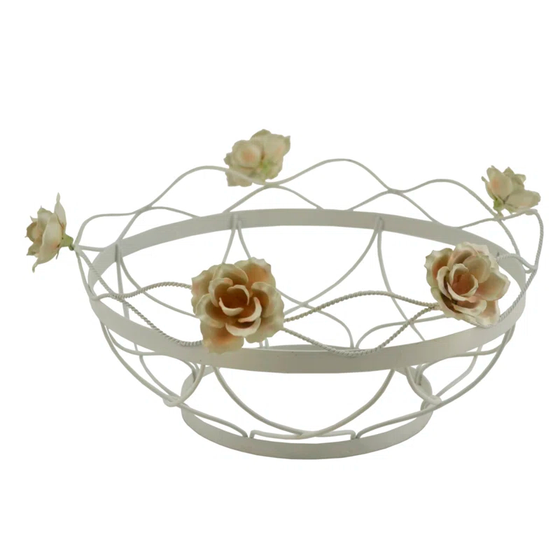 Three Star Im/Ex Inc. Three Star Im/Ex Inc. Metal Fruit Bowl