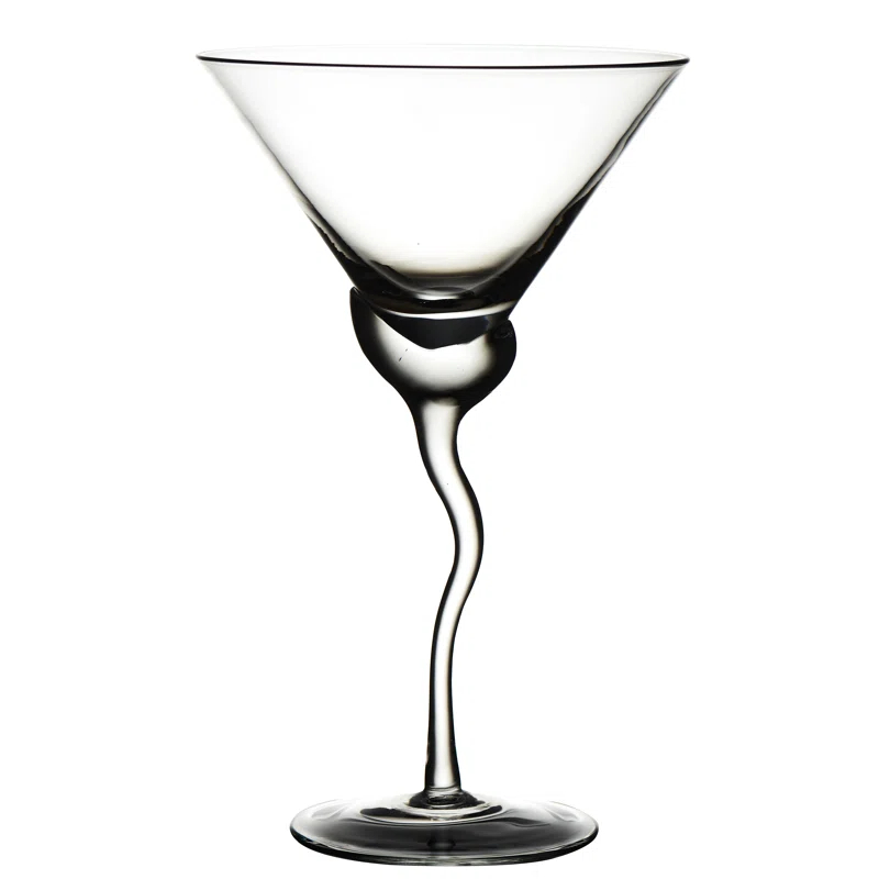13oz. Handmade Martini Glass Set (Set of 4)