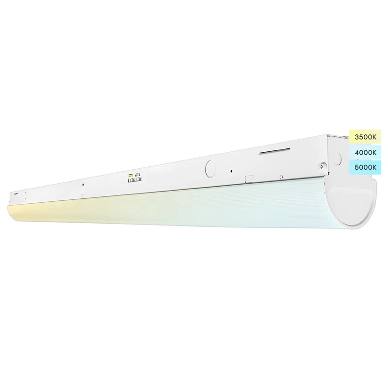 Luxrite 4' Selectable CCT Linear LED Shop Light