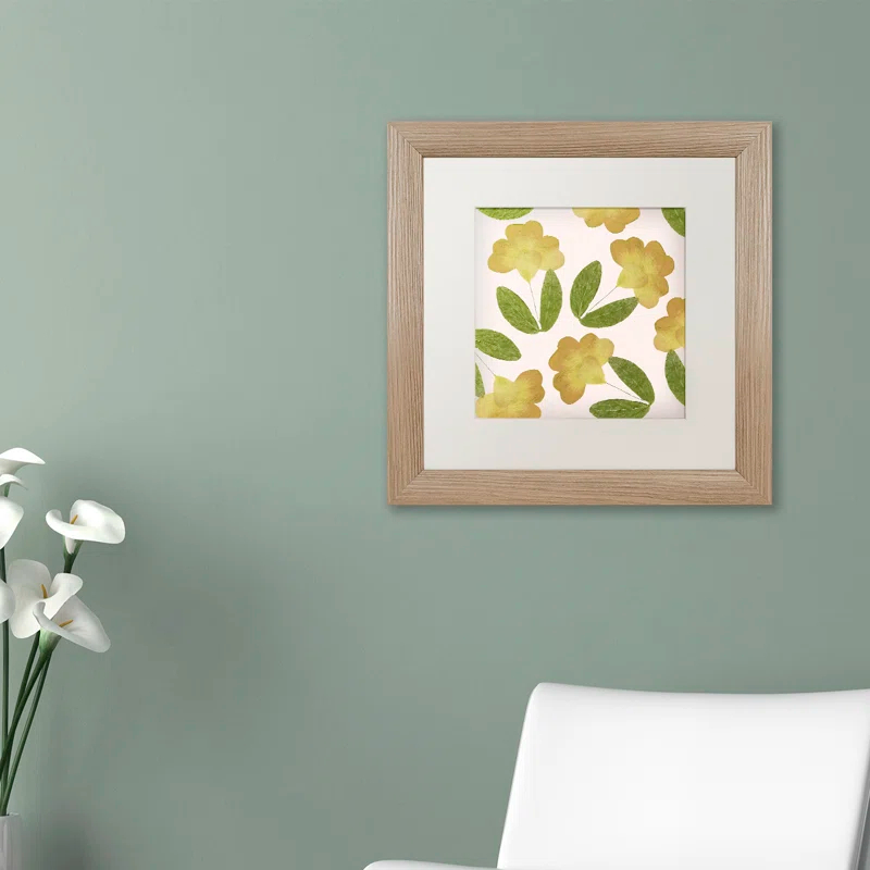 Trademark Fine Art Color Bakery " English Garden I " by Color Bakery