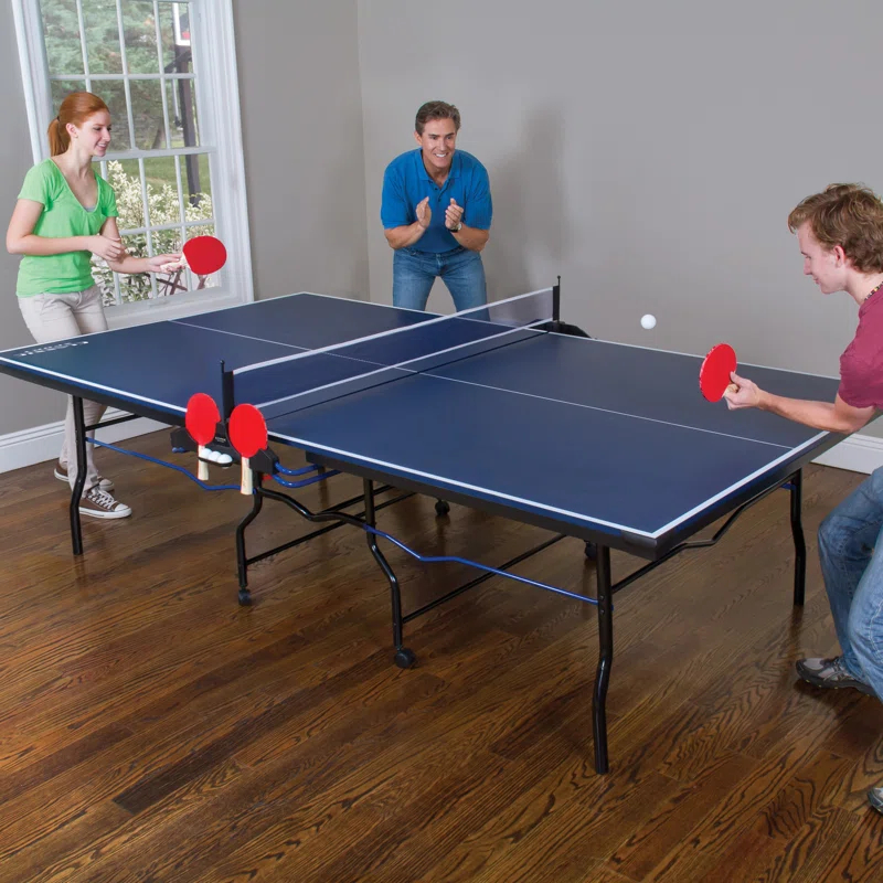 EastPoint Sports Regulation Size Foldable Indoor Ping Pong Table (18mm Thick)