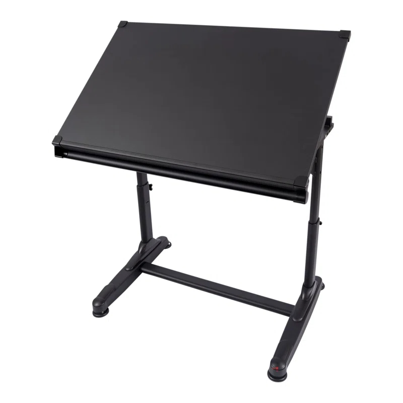 Inbox Zero Vevey Adjustable Metal Base Standing Desk