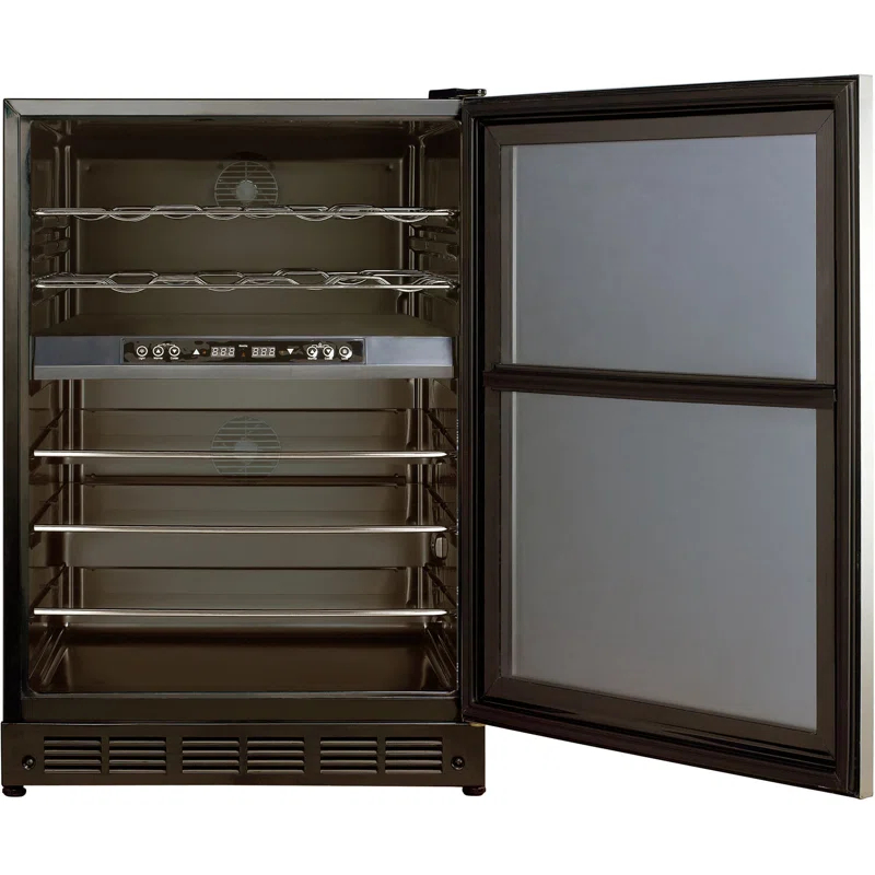Magic Chef Magic Chef Dual Zone 23.4'' 44 Bottle with Reversible Door