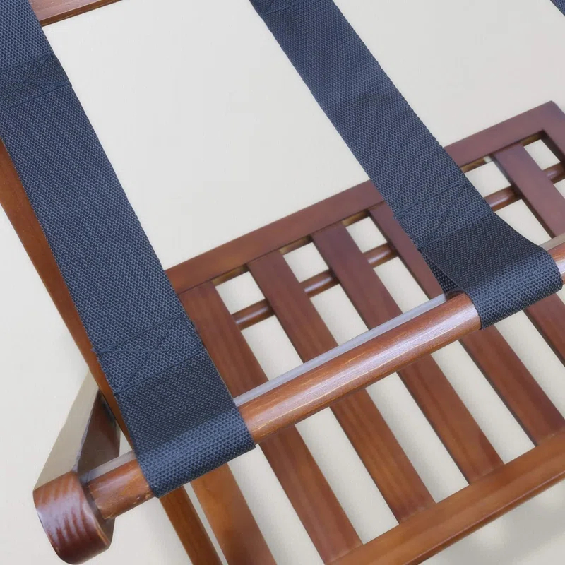 WRIWON Luggage Rack, 26.75" Wide with Shelf