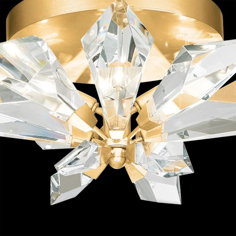 Fine Art Handcrafted Lighting Foret Flush Mount