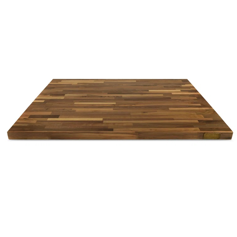CONSDAN CONSDAN Butcher Block Counter Top, Solid Walnut Hardwood Countertop, Prefinished with Food-Safe Oil