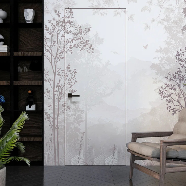 Belldinni Invisible Frameless Door Manufactured Wood Solid Core Regular Interior Door