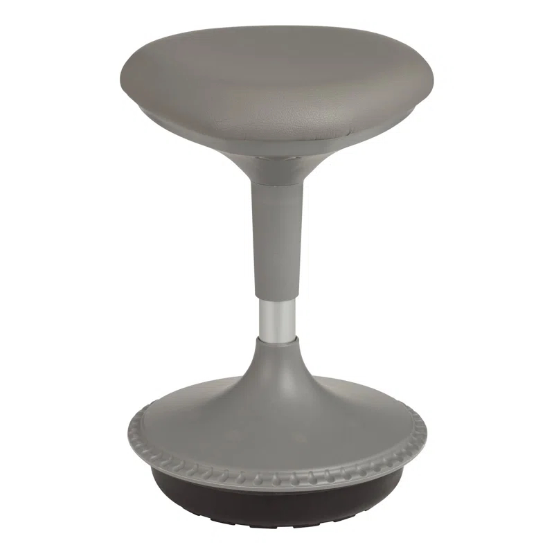 Learniture Adjustable Height Backless Foam-Padded Active Learning Stool
